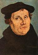Lucas  Cranach, Portrait of Martin Luther